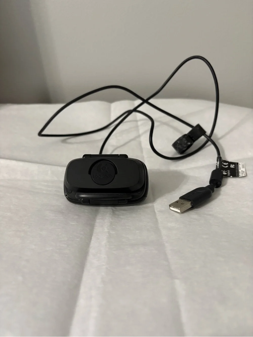 Logitech V-U0027 USB Webcam For Parts Or Repair Untested As Is